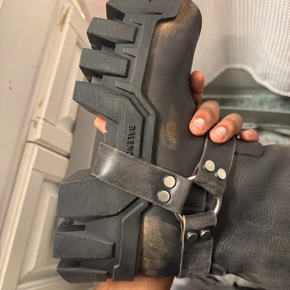 Balenciaga | Shoes | Balenciaga Bulldozer Harness Calfskin Boots